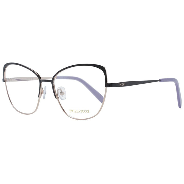 Emilio Pucci Black Metal Glasses (Frames)