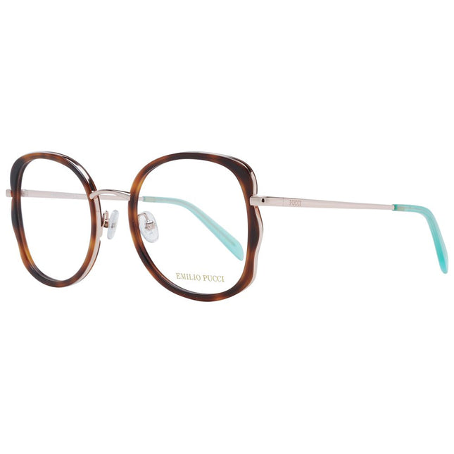 Emilio Pucci Brown Metal & Plastic Glasses (Frames)