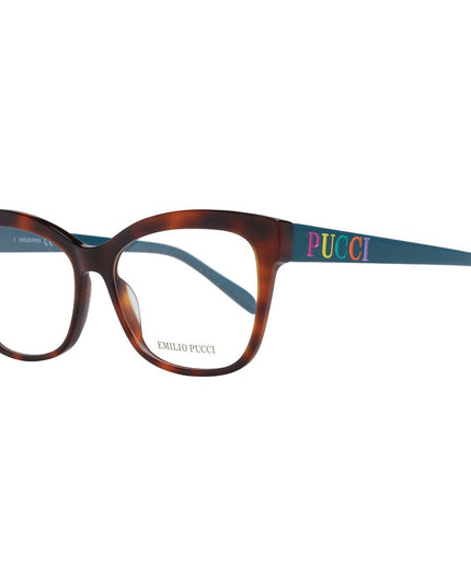 Emilio Pucci Brown Plastic Glasses (Frames)