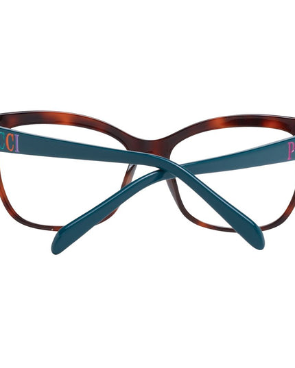 Emilio Pucci Brown Plastic Glasses (Frames)
