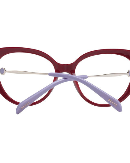 Emilio Pucci Red Plastic Glasses (Frames)