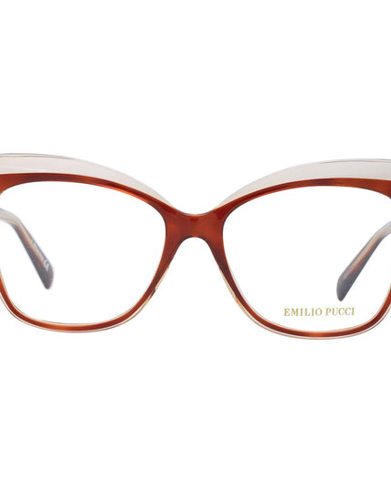 Emilio Pucci Brown Plastic Glasses (Frames)