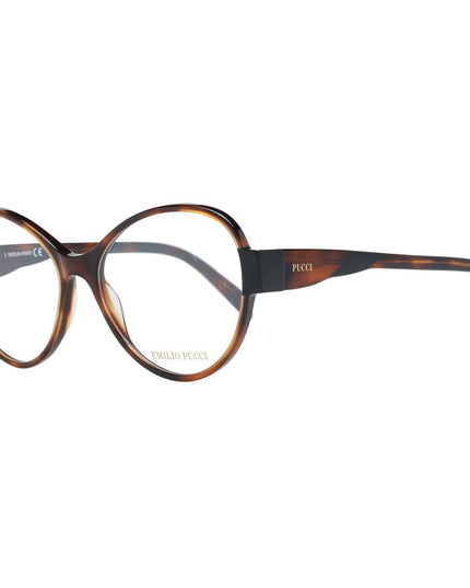 Emilio Pucci Brown Plastic Glasses (Frames)