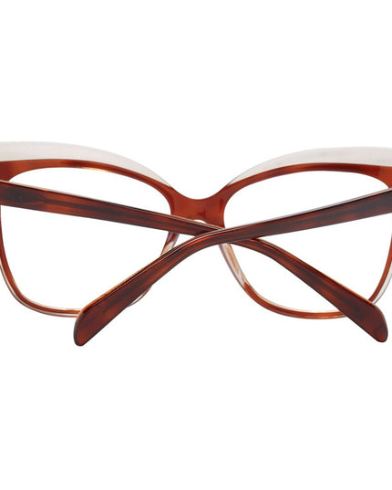 Emilio Pucci Brown Plastic Glasses (Frames)