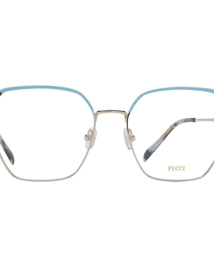 Emilio Pucci Gold Metal Glasses (Frames)