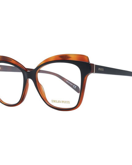 Emilio Pucci Brown Plastic Glasses (Frames)