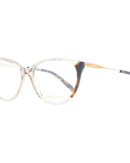 Emilio Pucci Brown Plastic Glasses (Frames)