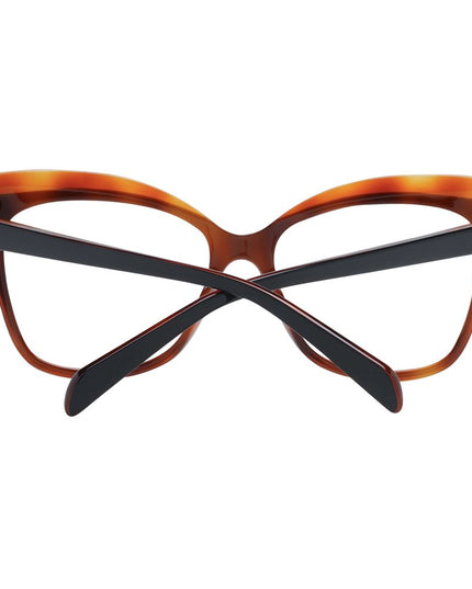 Emilio Pucci Brown Plastic Glasses (Frames)