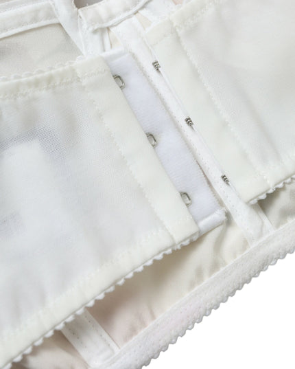 Dolce & Gabbana Multicolor Floral Sleeveless Bustier Crop Top