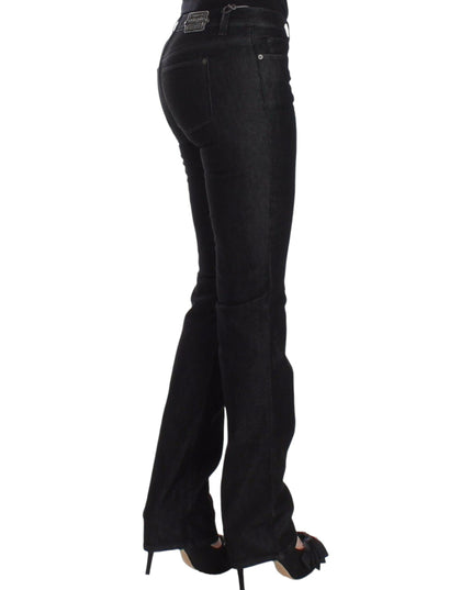 Ermanno Scervino Black Slim Jeans Denim Pants Skinny Leg Stretch