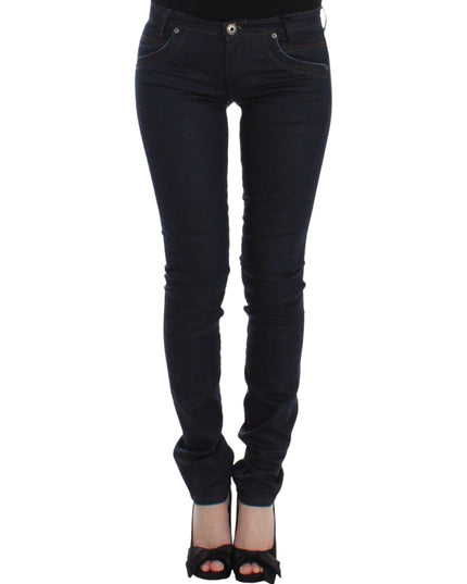 Ermanno Scervino Blue Slim Jeans Denim Pants Skinny Leg Stretch