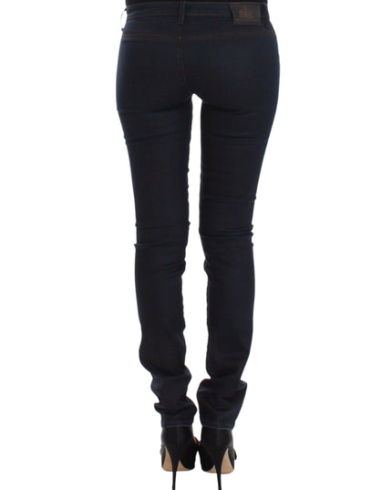 Ermanno Scervino Blue Slim Jeans Denim Pants Skinny Leg Stretch