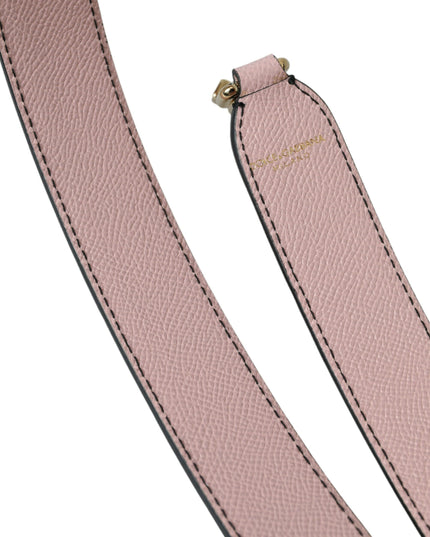 Dolce & Gabbana Pink Leather Handbag Accessory Shoulder Strap