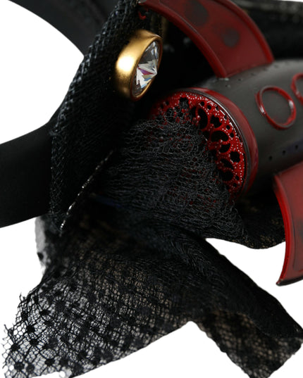 Dolce & Gabbana Multicolor Missile Rocket Crystal Stars Headband Diadem