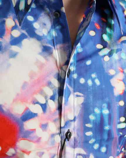 Dolce & Gabbana Multicolor Luminarie Slim MARTINI Shirt