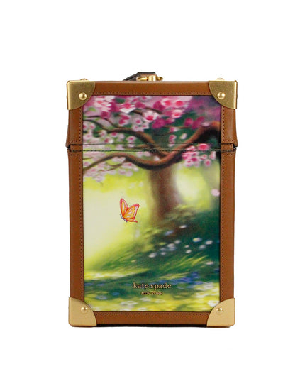 Kate Spade Disney Bambi 3D Trunk Printed PVC Top Handle Clutch Handbag