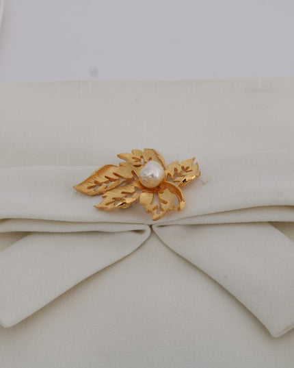 Dolce & Gabbana White Wool Stretch Brooch Shift Dress