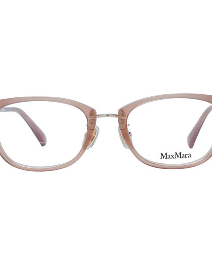 Max Mara Beige Plastic Glasses (Frames)