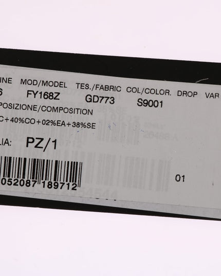 Dolce & Gabbana Gray Silk Black Lace Hair Claw