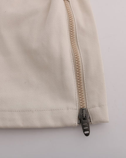 Ermanno Scervino White Slim Fit Casual Jeans