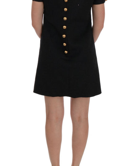 Dolce & Gabbana Gray Crystal "Dreaming of My Prince" Dress