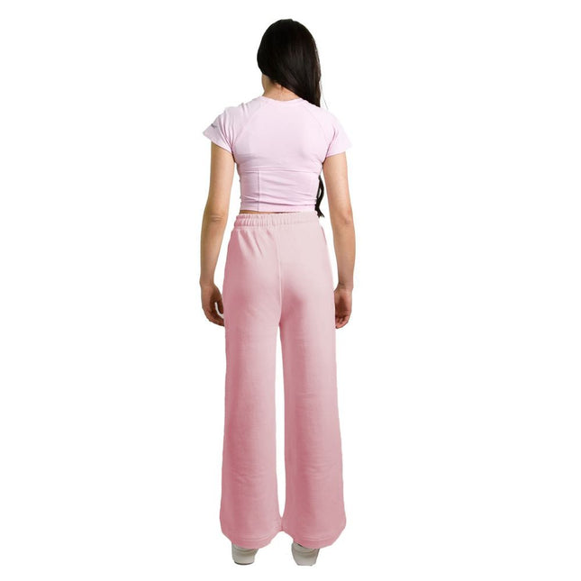 Hinnominate Pink Cotton Women Palazzo Pants