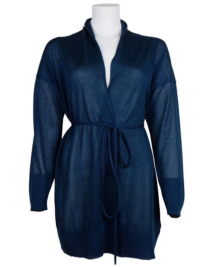 Alpha Studio Blue Viscose Dress