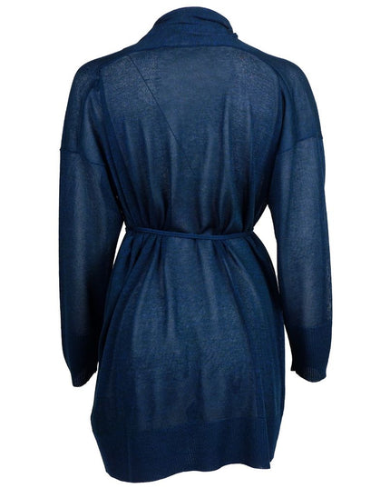 Alpha Studio Blue Viscose Dress