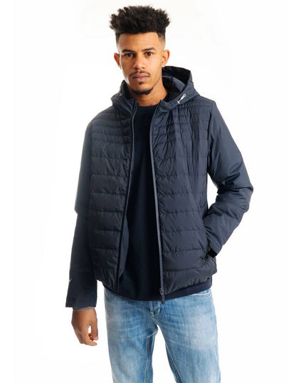 People Of Shibuya Blue Polyester Men Jacket