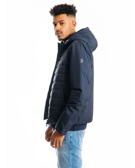 People Of Shibuya Blue Polyester Men Jacket