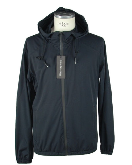Emilio Romanelli Black Polyester Men's Jacket
