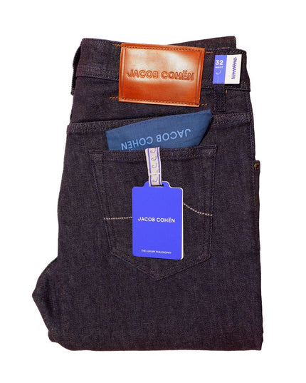 Jacob Cohen Blue Cotton Men Jeans