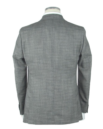 Emilio Romanelli Gray Wool Men's Blazer