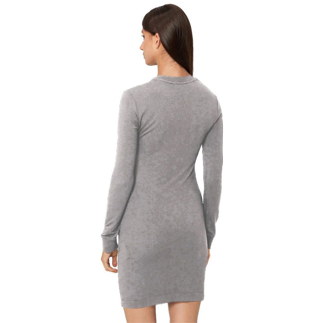 Love Moschino Brown Cotton Women Dress