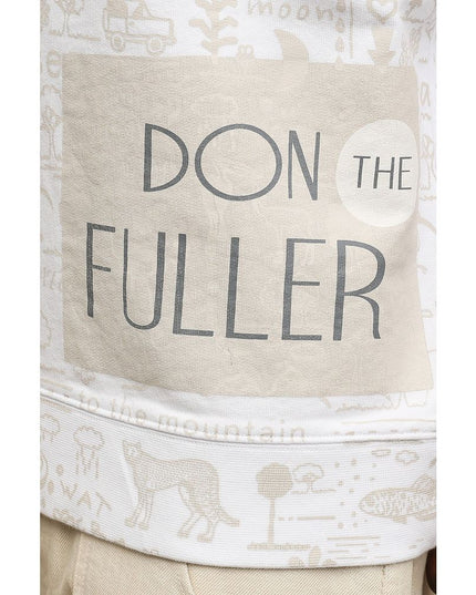 Don The Fuller White Cotton Men Sweater