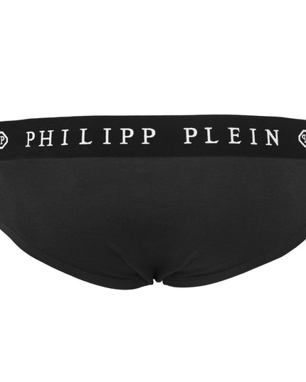 Philipp Plein Black Cotton Men Boxer Short Pack