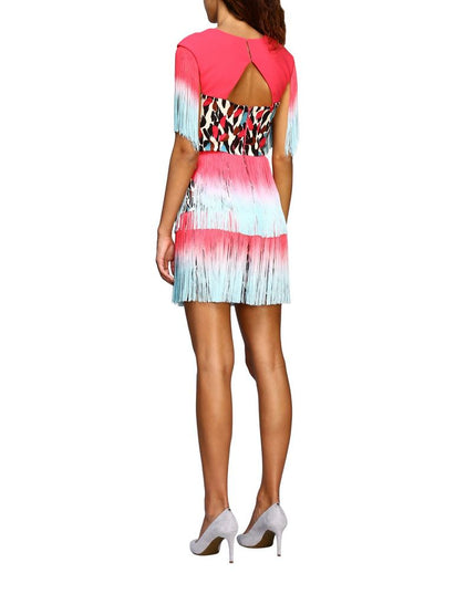 Elisabetta Franchi Pink Polyester Women Dress