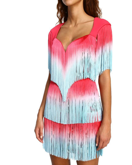 Elisabetta Franchi Pink Polyester Women Dress