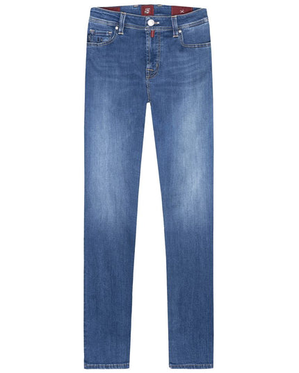Tramarossa Blue Cotton Men's Jeans