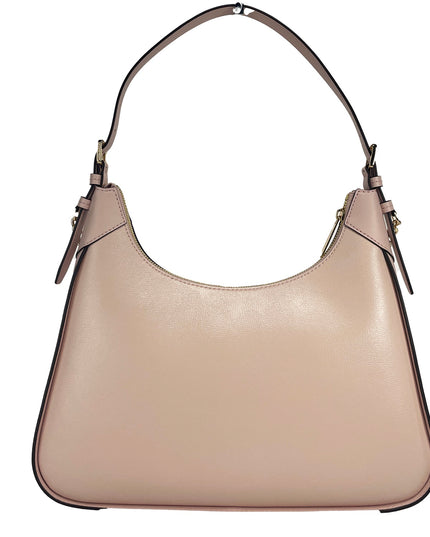 Michael Kors Wilma Large Smooth Leather Chain Shoulder Bag Purse Powder Blush