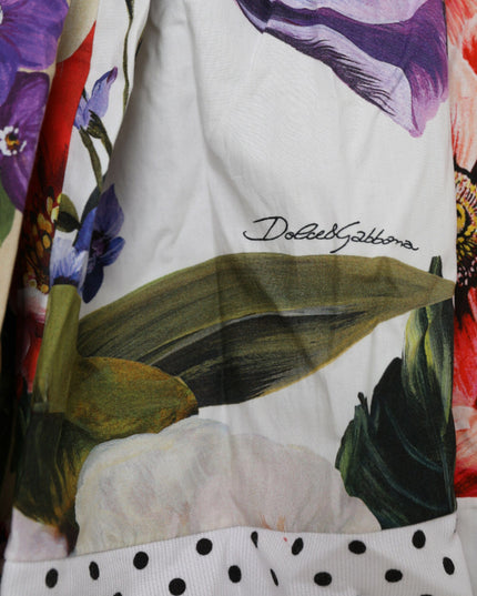 Dolce & Gabbana Multicolor Patchwork Cotton Aline Mini Dress