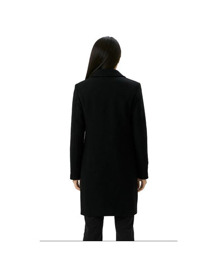 Love Moschino Black Wool Women Coat