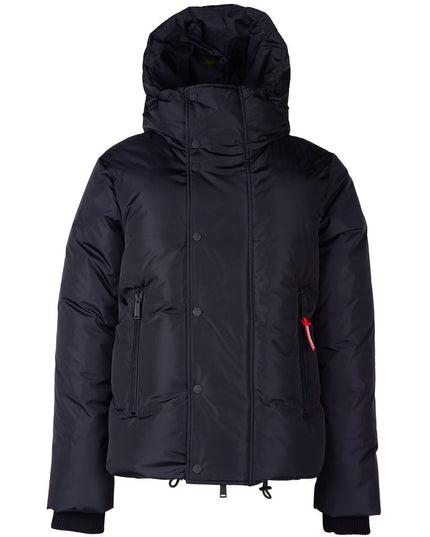 Dsquared² Black Nylon Men Down Jacket