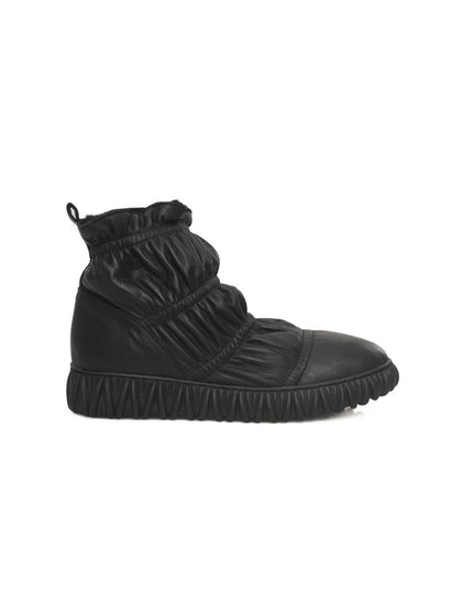 Cerruti 1881 Black Leather Women's Boot