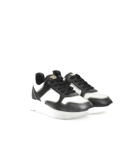 Cerruti 1881 Black Cowhide Women Sneaker