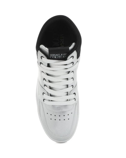 Versace Jeans Gray Polyethylene Sneaker
