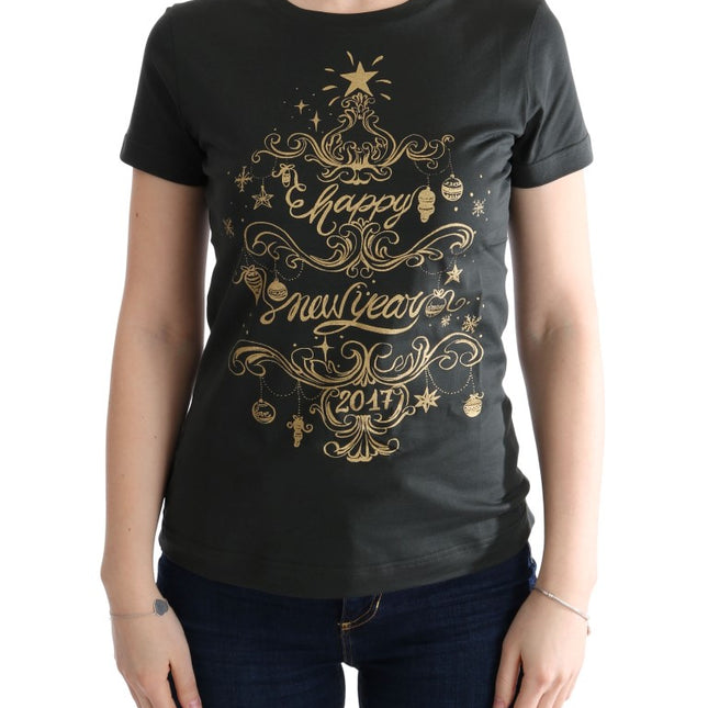 Dolce & Gabbana Green Cotton 2017 Motive T-Shirt