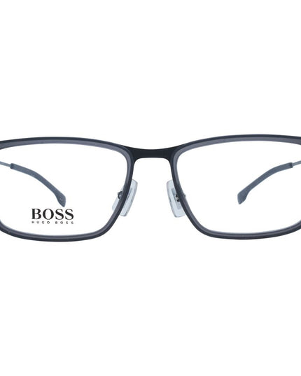 Hugo Boss Gray Stainless Steel Glasses (Frames)