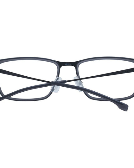 Hugo Boss Gray Stainless Steel Glasses (Frames)