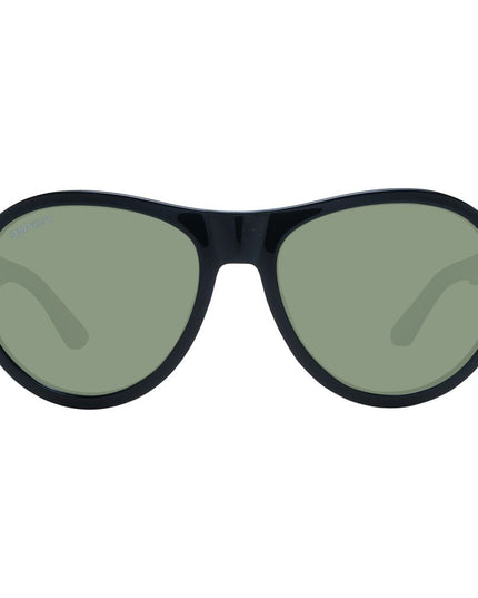 Serengeti Black Acetate Sunglasses